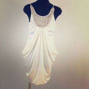 Sold Sold Creamy, satin Chemise/mini